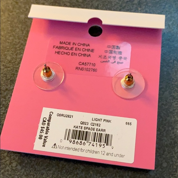 NEW Kate Spade flower stud earrings - Picture 7 of 8